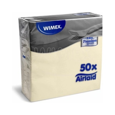 Wimex ubrousky Premium béžové 50ks 40x40cm – Zboží Dáma