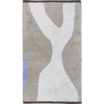 Mette Ditmer Бяло-бежов памучен килим подходящ за пране 50x80 cm Figura - Mette Ditmer Denmark (FIGRUS15)