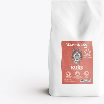 Happiness Grain Free Adult Small kuře s batáty a bylinkami 6 kg