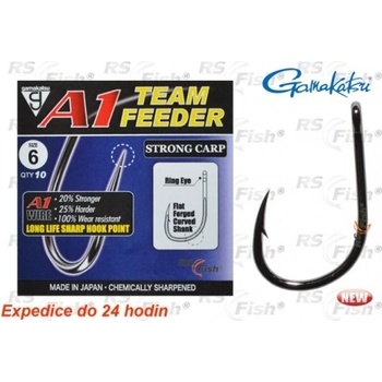 GAMAKATSU A1 Team Feeder Strong Carp vel.8 10 ks