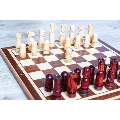 Shakhmaten magazin Голям дървен шахматен комплект Castle