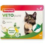 Beaphar VETOpure Flea Spot-On - капки против бълхи за котки - 3 пипети