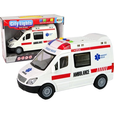 Mamido Ambulancie svetla zvuky trenie pohon