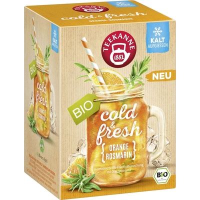 TEEKANNE Студен био чай Портокал-Розмарин - 41 г