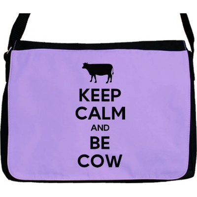 Taška přes rameno Keep calm and be cow