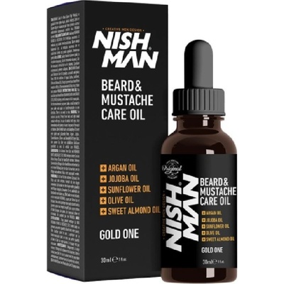 Nishman Beard & Moustache Care Oil olej na bradu 30 ml