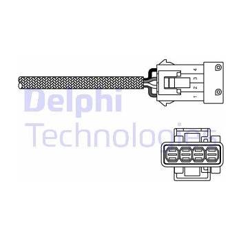 Lambda sonda Delphi ES20255-12B1