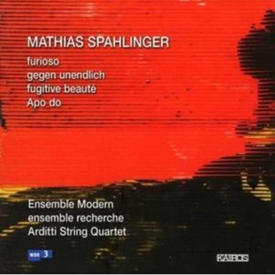 Spahlinger, M. - Furioso Fur Ensemble CD