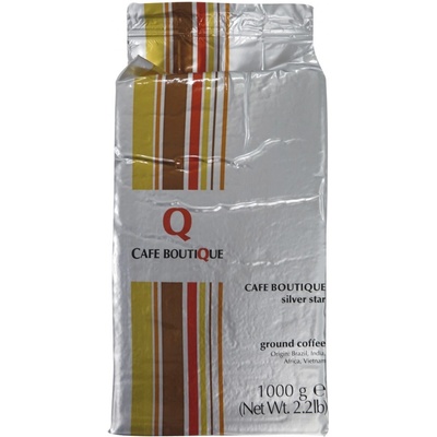 Cafe Boutique Silver Star mletá káva 1 kg
