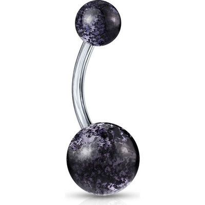 Šperky4U piercing do pupíku titan TIT1005-K