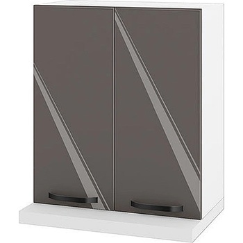 ИРИМ Горен кухненски шкаф за аспиратор Сити БФ-Антрацит гланц-05-13 60 см