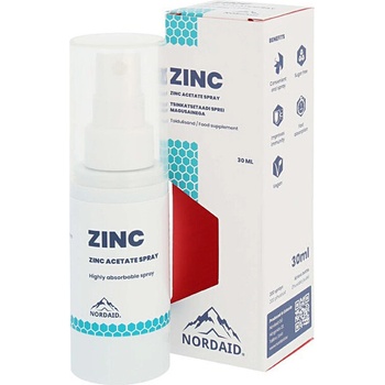 Nordaid Цинк (ацетат) спрей за уста 30 ml | Nordaid (010201 NRD)