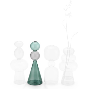 Philippi (Германия) Стъклена ваза philippi curiosa с форма на конус (ph 375002)