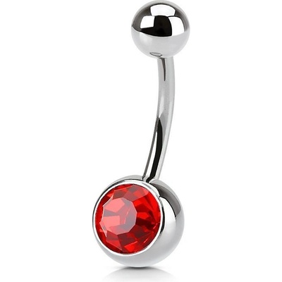 Šperky4U piercing do pupíku banánek BS01001-R
