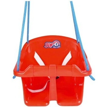 Teddies Бебешка люлка пластмасова червена, товароносимост 20 кг