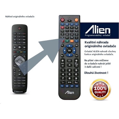 Diaľkový ovládač Alien Philips 996590009952 (YKF354-001)