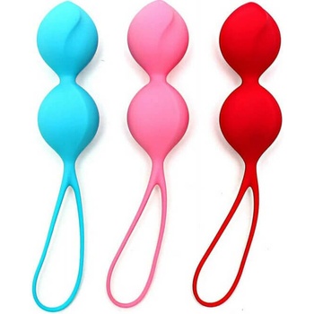 Satisfyer Strengthening V Balls Double set 3 ks farebné