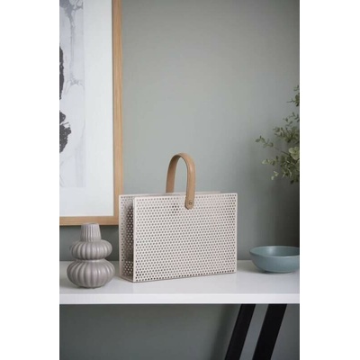 Present Time – Stojan na noviny & časopisy Perky Mesh, 30 x 33 x 9 cm – Zboží Dáma