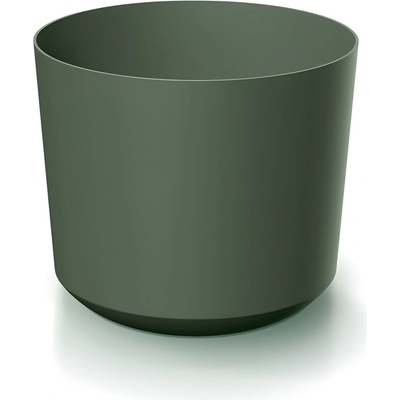 PROSPERPLAST Kvetináč TUBO 12,8cm tmavě zelený
