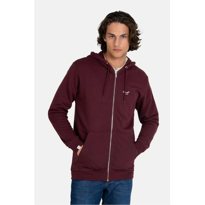 Reell Staple Terry Zip Hoodie Root Beer