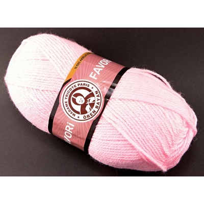 Priadza MTP Favori - baby ružová 039