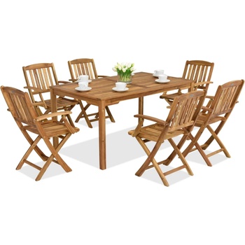 Garden Point Дървени мебели Danang/ Delhi 6 Garden Point (GAP414S_6xGAP147)