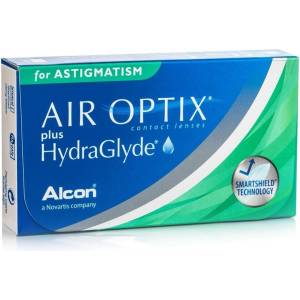 Alcon Air Optix plus HydraGlyde за астигматизъм 3 лещи, -6.50