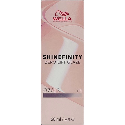 Wella Shinefinity Zero Lift Glaze Cool 07/13 Cool Toffee Cream 60 ml