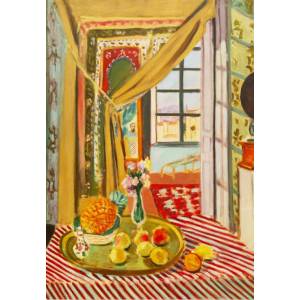 Grafika Art Puzzle - Puzzle Henri Matisse - Interior with Phonograph - 1 000 piese