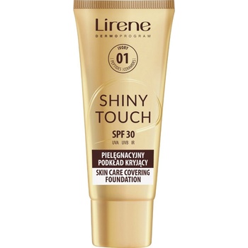 Lirene Shin Touch ošetrujúci krycí make-up na tvár SPF30 ivor 01 30 ml
