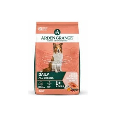 Arden Grange Dog Adult with fresh Salmon & Rice 2 x 12 kg