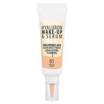 Dermacol Hyaluron Make Up & Serum pečující tekutý make up 01 Pale 25 g