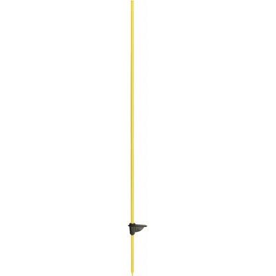 Sklolaminátový sloupek s nášlapem pro elektrický ohradník - 120 cm