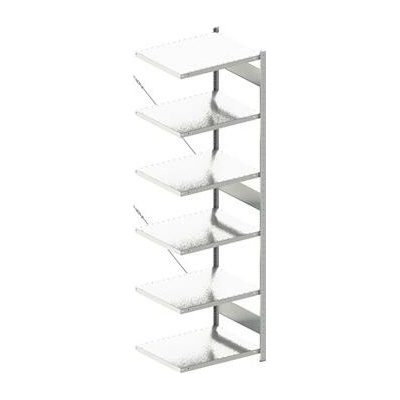 META zásuvný regál nástavný 2500x750x600 mm, nosn. 100 kg
