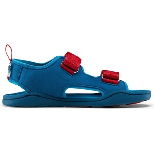Affenzahn Детски сандали Affenzahn Kid's Vegan Airy Sandals - Shark / Petrol - размер 26 (EU) (702-2641-0316)