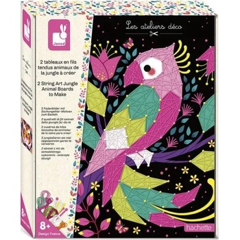 Image 1 of Janod - Креативен комплект за шиене - Животни от джунглата (J07970)