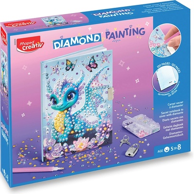 Maped Creativ Diamond Painting kreativní sada Tajný deník