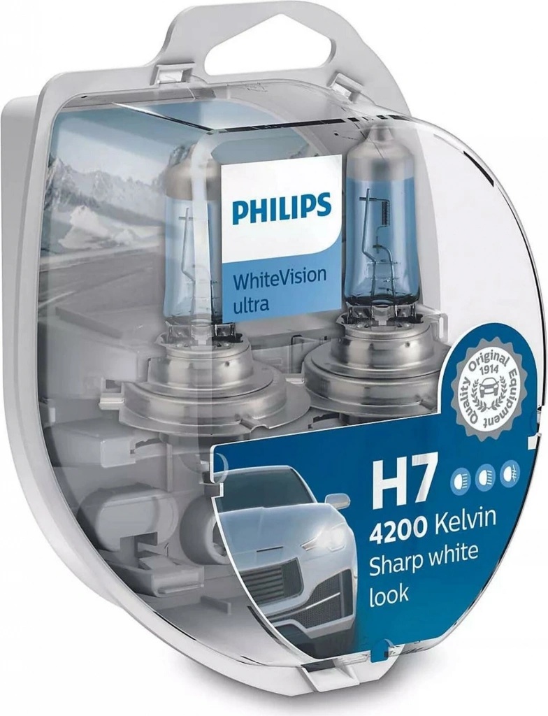Philips WhiteVision Ultra H7 PX26d 12V 55W 2 ks 12972WVUSM