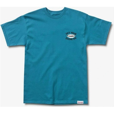 Diamond tričko Shine On Tee Turquoise