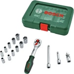 Bosch Комплект тресчотка 1/4, 14 части (1600a03eg1)