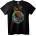 NOONEBRAND Тениска Стой у Дома - 2XL, Black