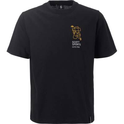 Scott Детска тениска Scott Kid's Tee Graphic S/S T-shirt - Black - размер M (704-6066-0112)