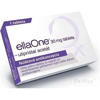 ellaOne 30 mg filmom obalená tableta tbl.flm. 1 x 30 mg