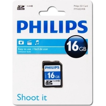 Philips SDHC 16 GB class 10 FM16SD45B/10