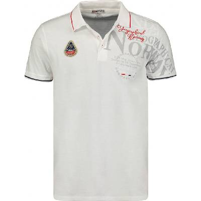 Geographical Norway pánska polokošeľa Kadventure Men biela