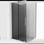 Mexen Velar плъзгаща се душ кабина Walk-in 85 x 200 cm, графит 8 mm, четкан никел - 871-085-000-43-97 (871-085-000-43-97)