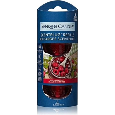 Yankee Candle Náhradní náplň do elektrického difuzéru Organic Kit Red Raspberry 2 x 18,5 ml
