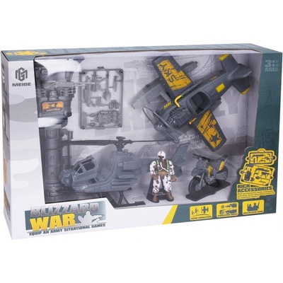 Wiky Vojenský set s letadlem 21cm
