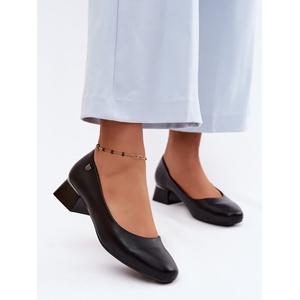 Step in style Дамски дебел ток модел 227796 Step in style