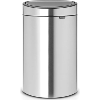 Brabantia Кош за отпадъци с докосване TOUCH BIN NEW 40л, стомана, Brabantia (BRAB114823)